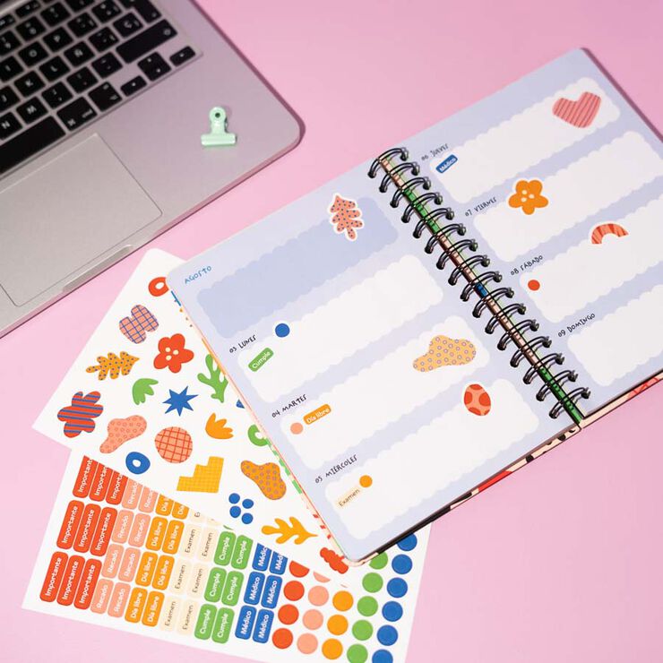 Agenda A5 sem/vista mult 2026 Amélie