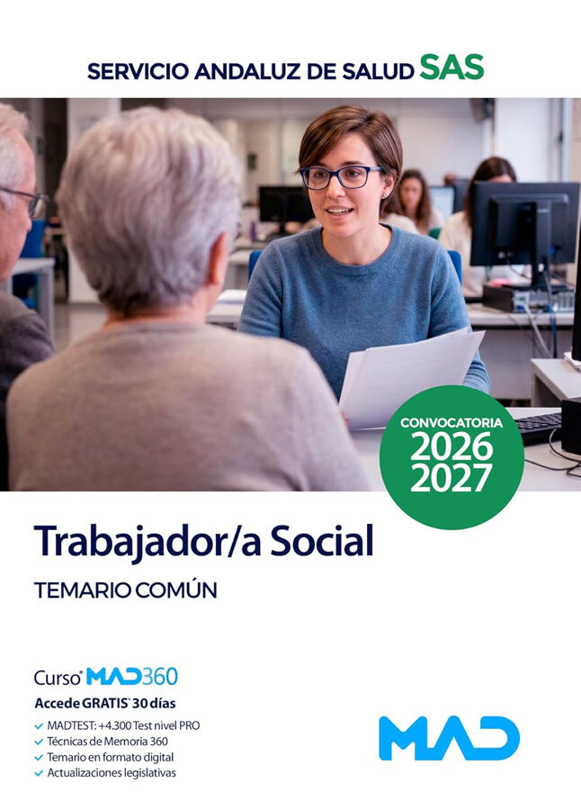 Trabajador/a Social del Servicio Andaluz de Salud. Temario Com&uacute;n