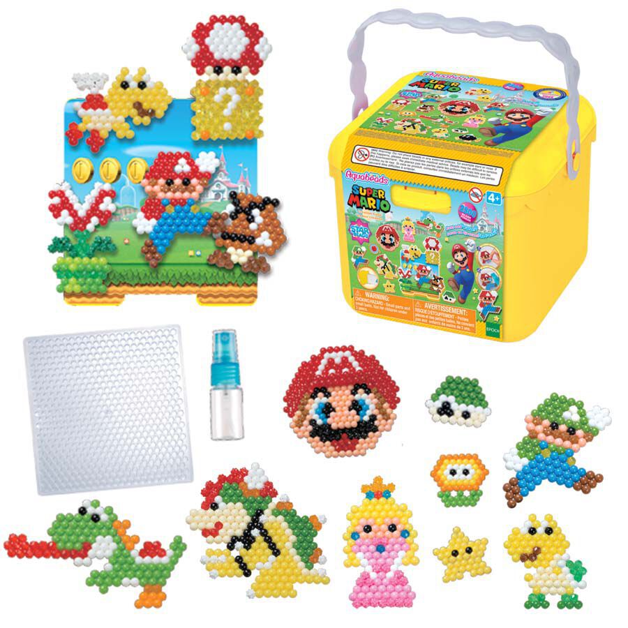 Aquabeads cubo creativo Super Mario