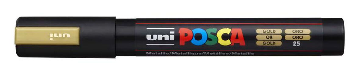 Rotuladores Posca PC-5M metal 8 colores