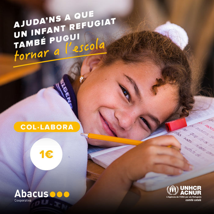 Donaci&oacute;n 1 &euro; ACNUR