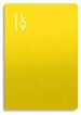 Llibreta grapada Escolofi A4 50 fulls 6x6 groc