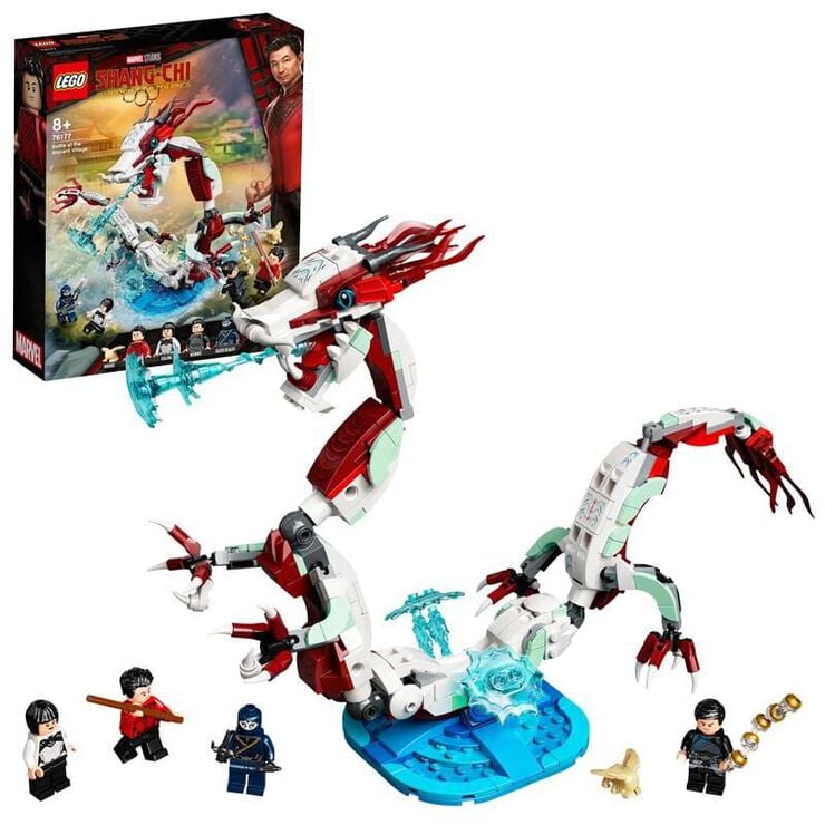 LEGO&reg; Marvel Super Heroes batalla en el antiguo poblado 76177