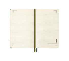 Agenda Moleskine tapa dura diaria Large 2027 El Se&ntilde;or de los Anillos