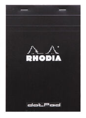 BLOC RHODIA DOTS A5 80F NEGRE