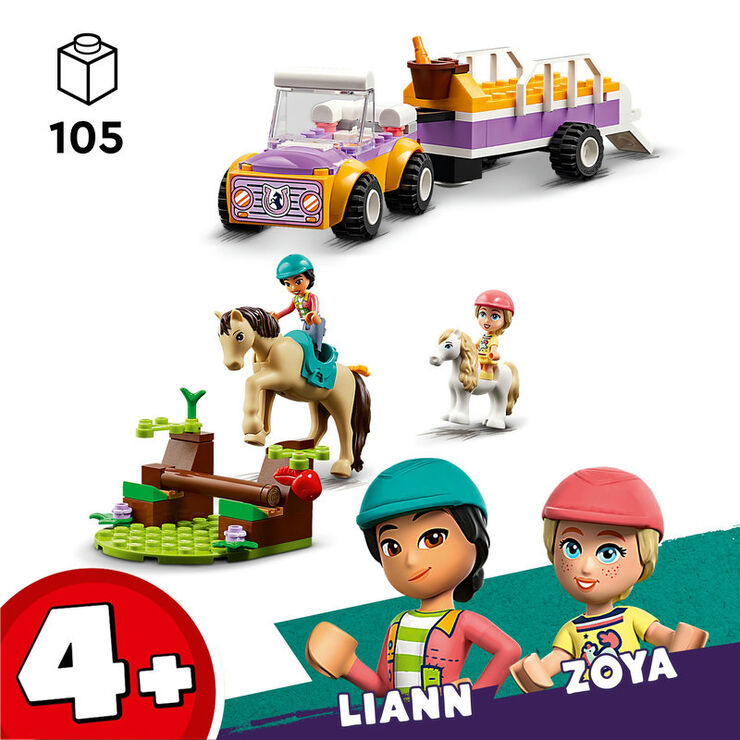 LEGO®  Friends Remolque para Caballo y Poni 42634