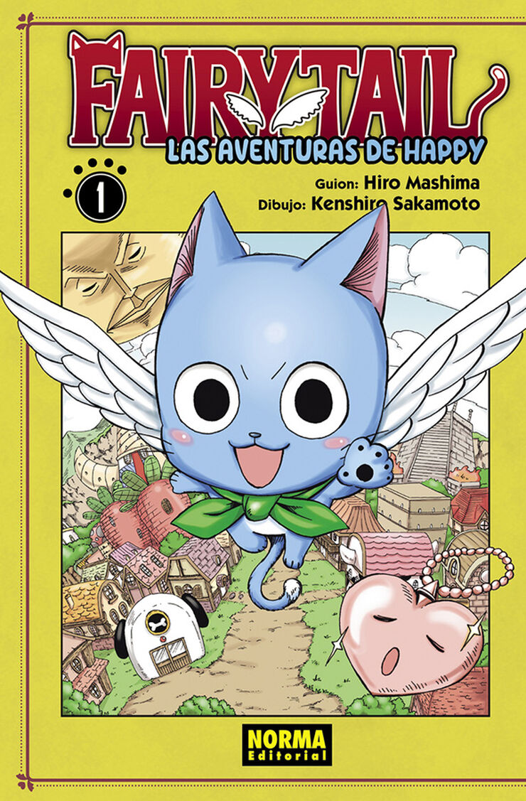 Fairy tail las aventuras de Happy 01