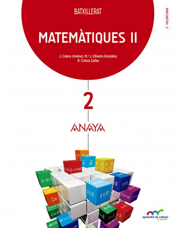 Matem&agrave;tiques II 2n Batxillerat