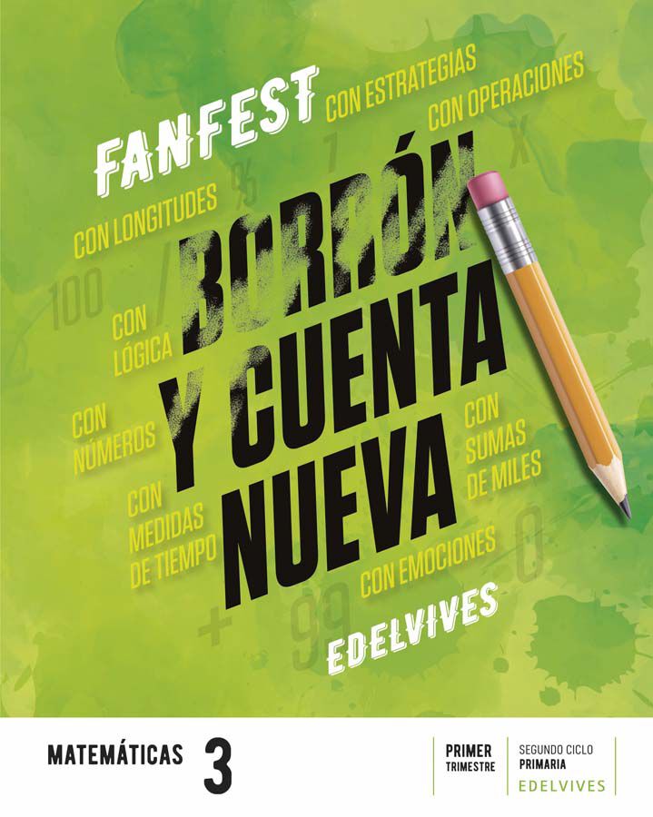 Matem&aacute;ticas 3&ordm; Primaria