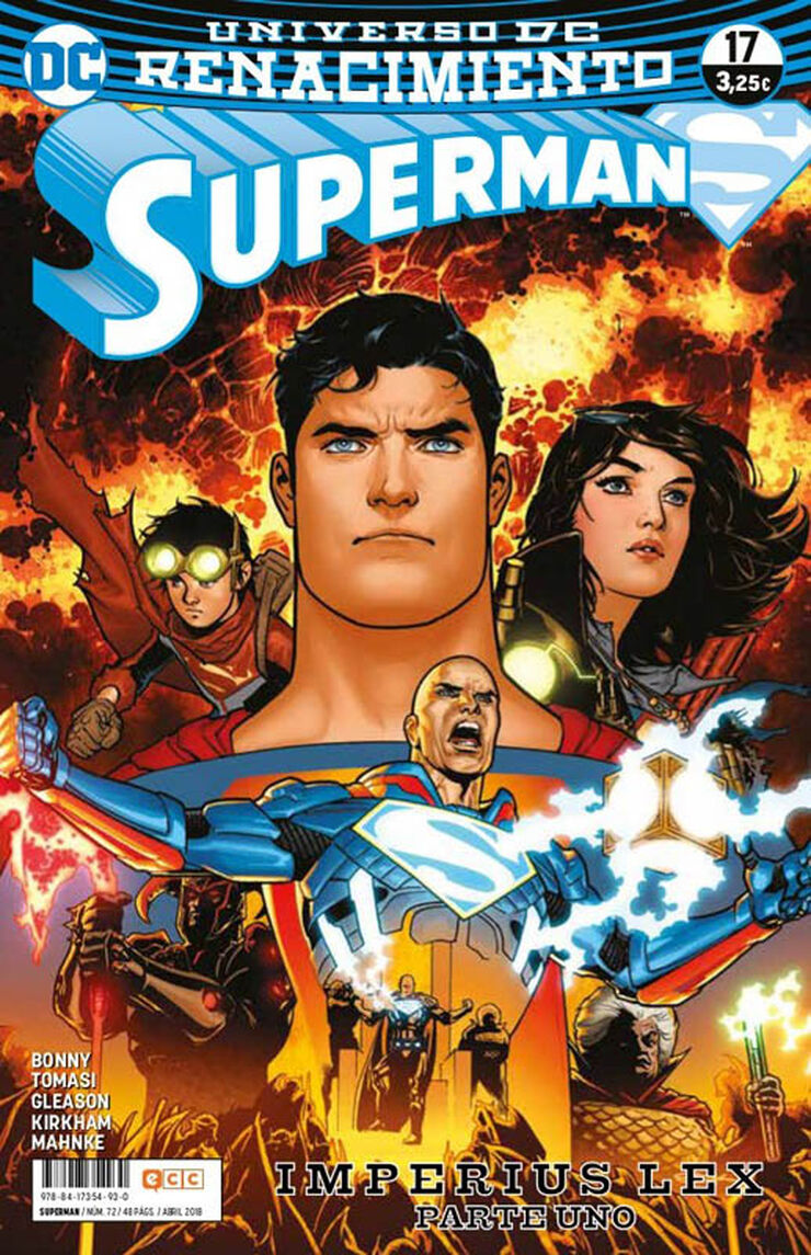 Superman n&uacute;m. 72/17 (Renacimiento)