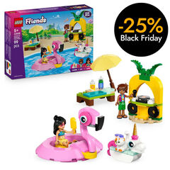 LEGO® Friends Fiesta en la Piscina con Flamenco y Unicornio 42658