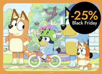 Puzle 4 X 42 peces Bluey