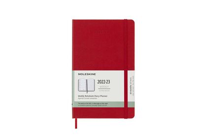 Agenda Moleskine 22-23 Semanal Roja L Agenda Moleskine 22-23 Semanal Roja L