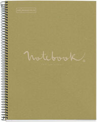 Notebook Miquelrius Emotions Eco A4 80F 80F Verd