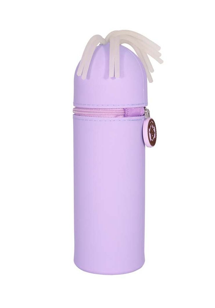 Estuche silicona Monstruo lila