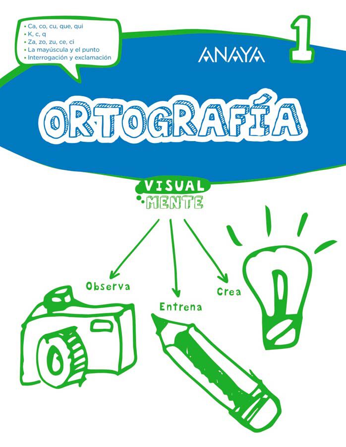 Ortograf&iacute;a 01 Primaria