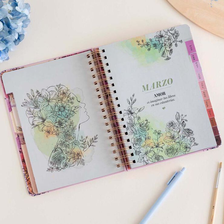 Agenda La Vecina Rubia castellano d&iacute;a/p&aacute;g 2026