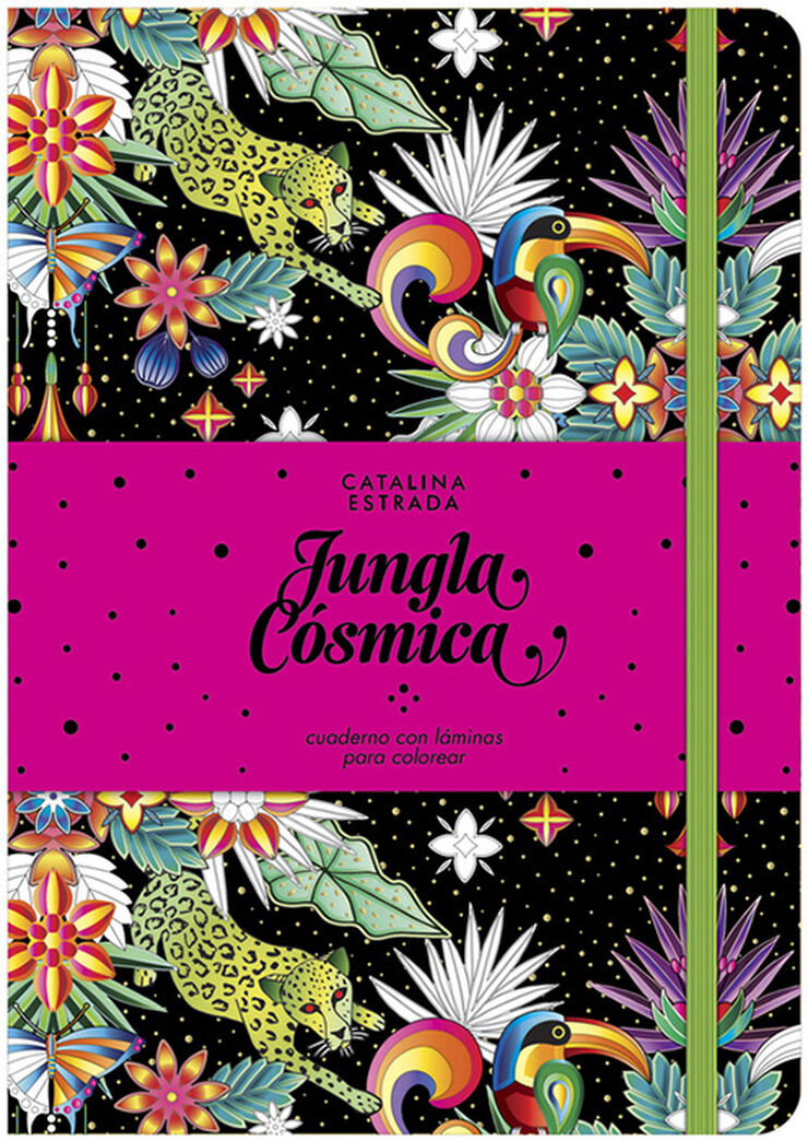 Jungla Cósmica. Cuaderno con láminas par