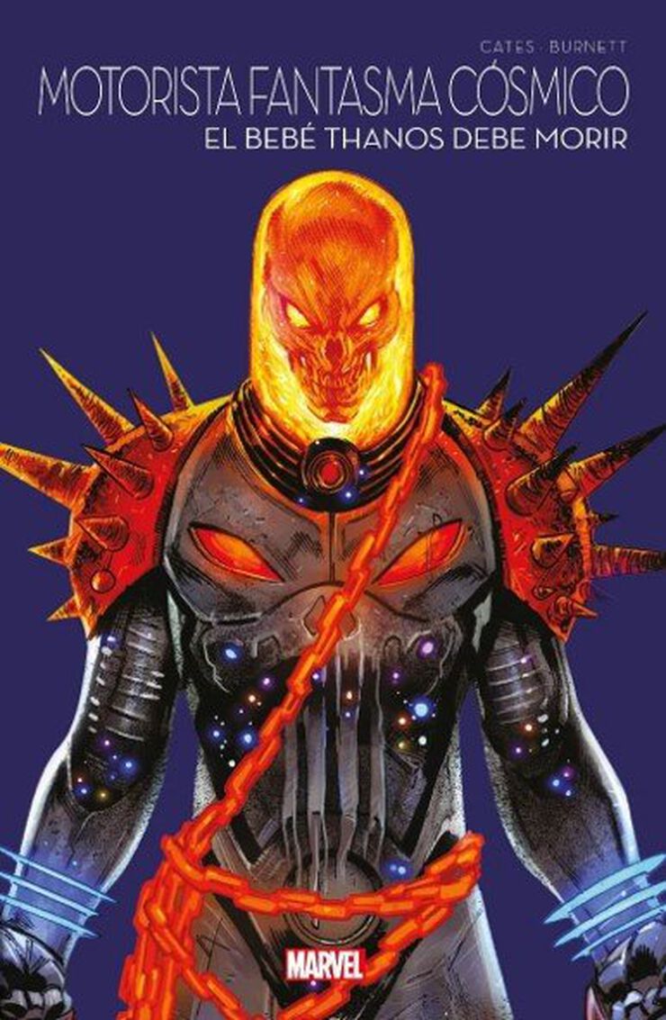 Marvel Multiverso. Motorista Fantasma Cósmico: El Bebé Thanos debe morir
