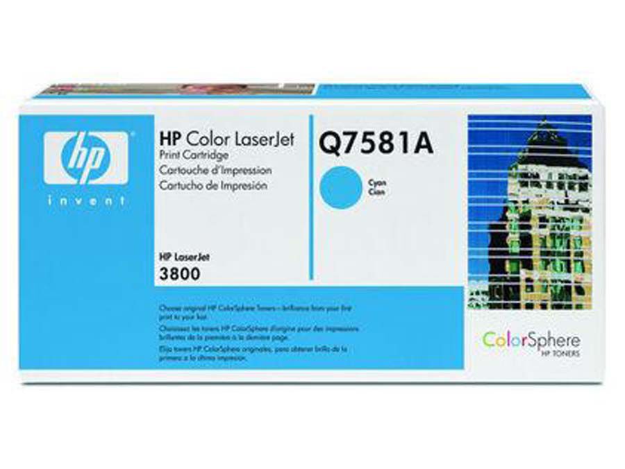 T&ograve;ner HP Original LaserJet CP3505 Cian