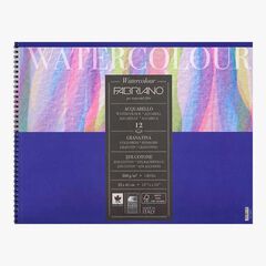 Bloc espiral Watercolor Fabriano 25% cotó 32x41cm 300g