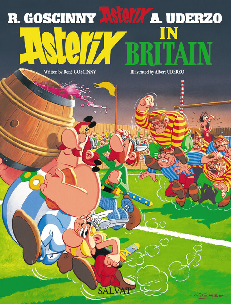 Asterix in Britain. Astérix en Bretaña. Edición bilingüe