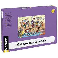 Puzzle maxi Nathan En la escuela 24 piezas
