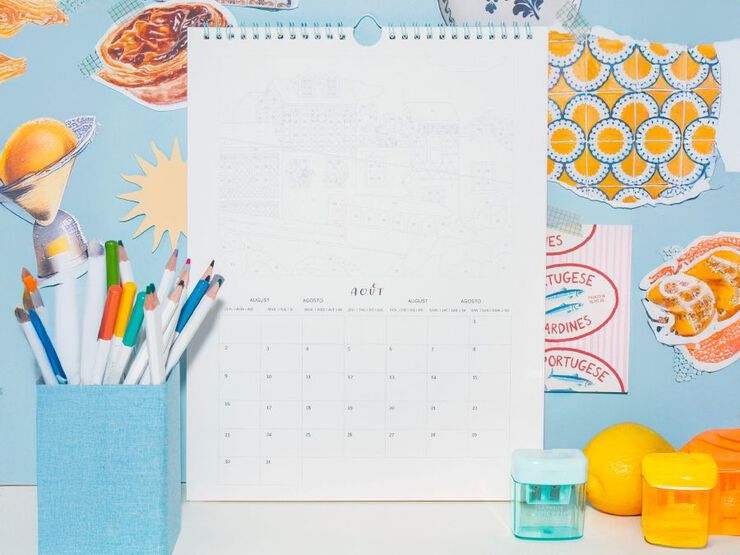 Calendario Pintar Por N&uacute;meros La Petite &Eacute;picerie Viajar