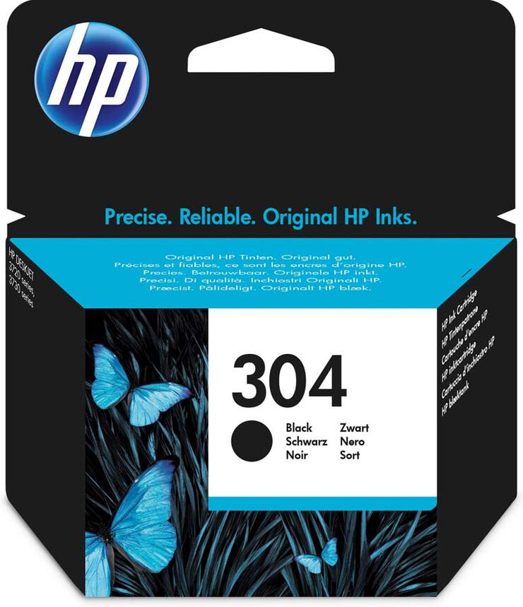 Cartutx original HP 304 negre - N9K06AE