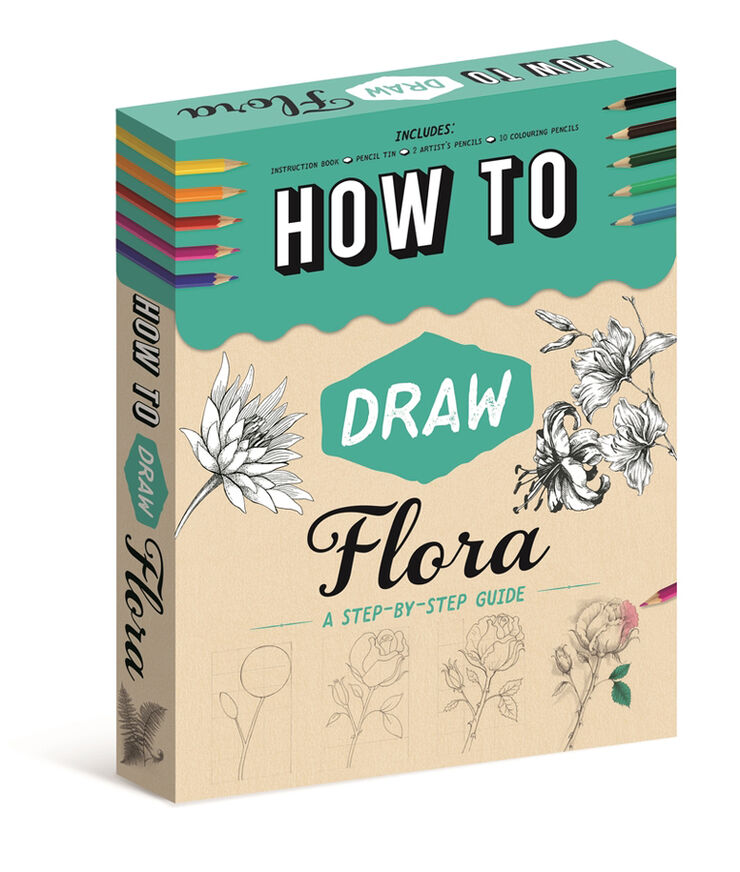 How to draw flora