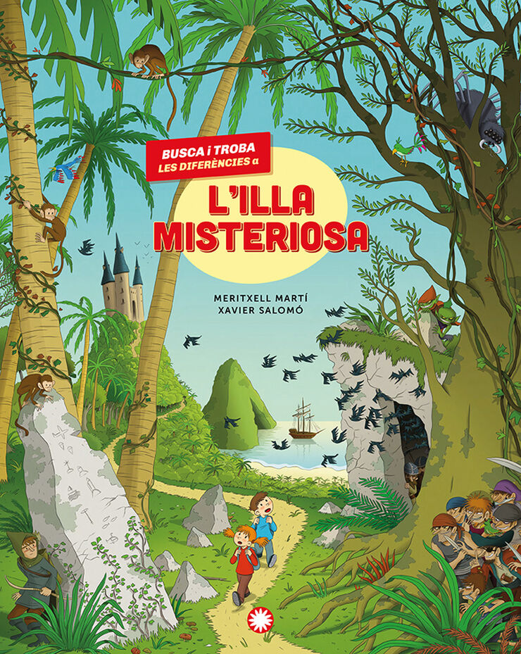 Busca i troba les diferències a l'illa misteriosa