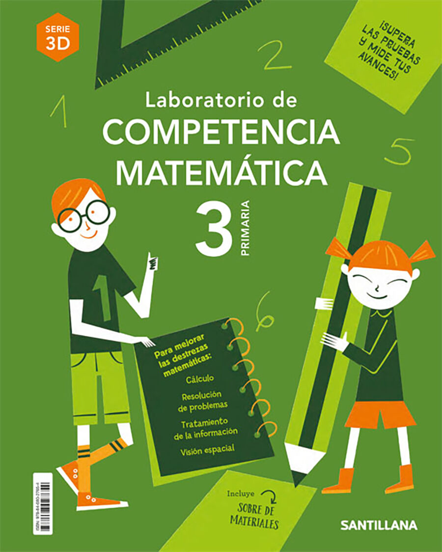3&ordm; Prim Comp Matem&aacute;tica 3D Cast Ed20