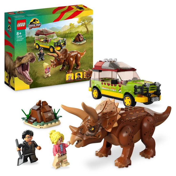 LEGO® Jurassic Park Investigación del Triceratops 76959