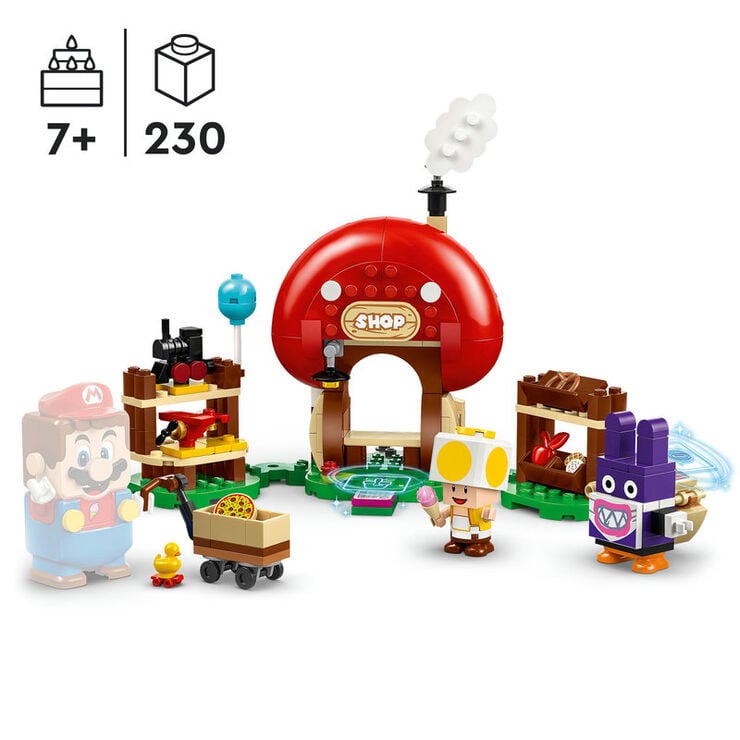 LEGO® Super Mario Set de Expansión: Caco Gazapo en la tienda de Toad 71429