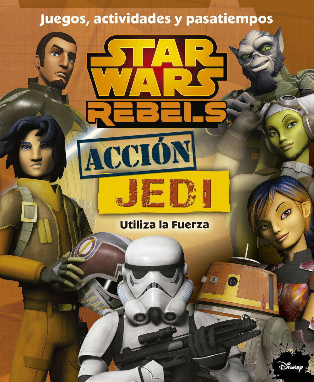 Star Wars Rebels. Acci&oacute;n Jedi. Juegos, actividades y pasatiempos