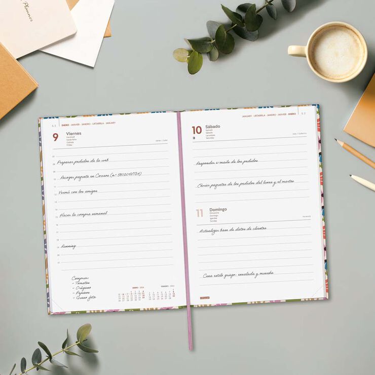 Agenda Finocam Porto DS Y10 día/pág cas 2026 Camila