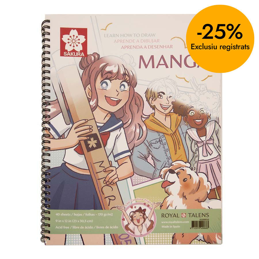 Libro Aprende a dibujar Manga Sakura 4