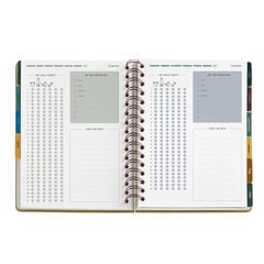 Agenda Miquelrius Plus Wire-O Dia P&agrave;gina Multiling&uuml;e Good Fortune 2027 Multicolor