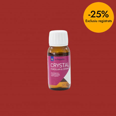 Laca Cristal La Pajarita 50ml rojo