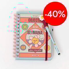 Set Agenda Mr.Wonderful petita setm/vista 2026 cat + Bol&iacute;graf