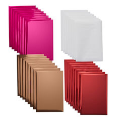 Foil 15x30cm ruby ​​24 fulls