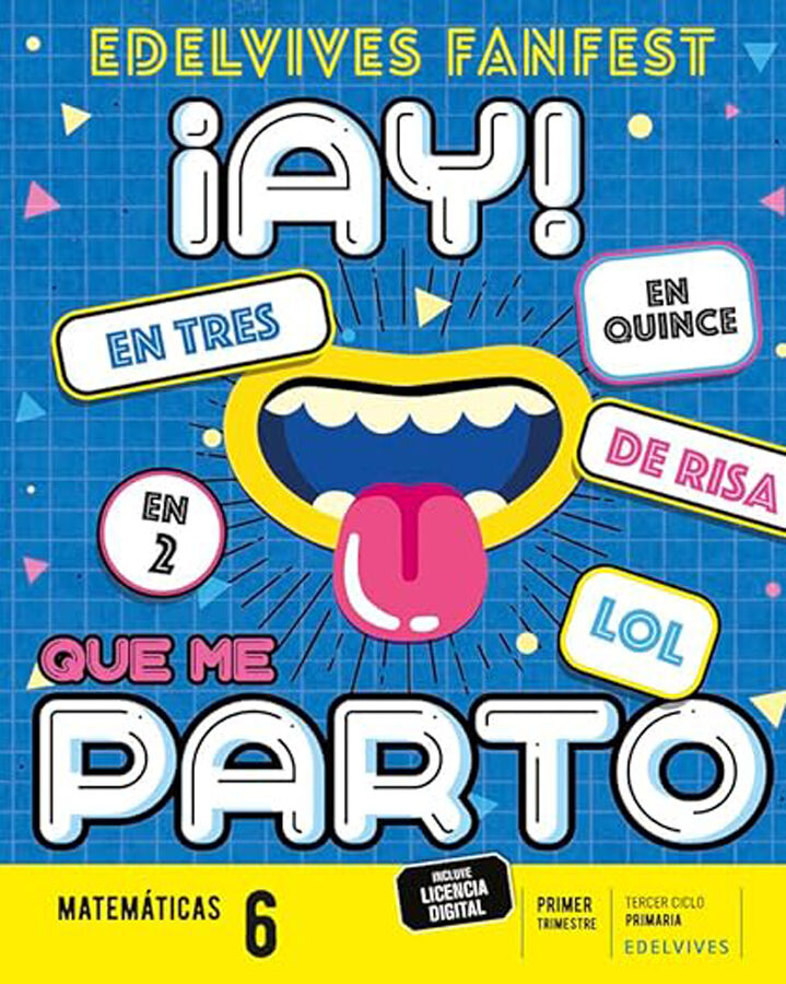 Proyecto: FanFest. Matem&aacute;ticas 6. Trimestres