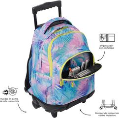 Mochila con ruedas Totto Renglones Prisma