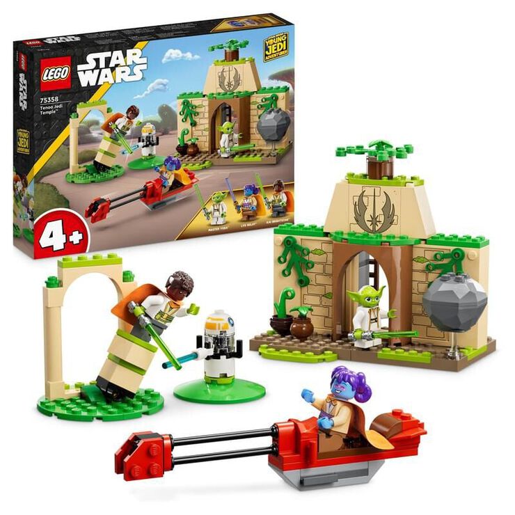 LEGO&reg; Star Wars Temple Tenoo Jedi&trade; amb el Mestre Yoda 75358