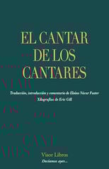 El Cantar de los Cantares El Cantar de los Cantares
