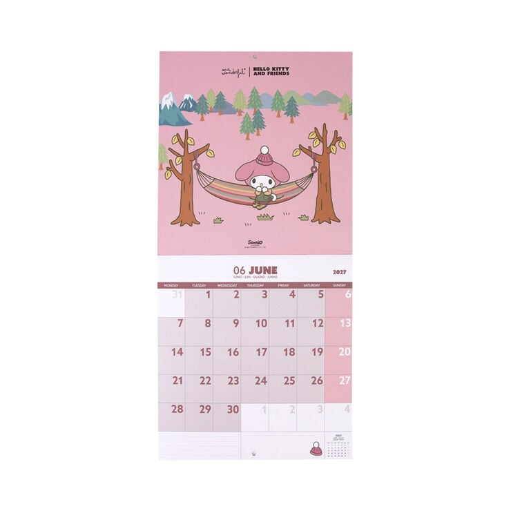 Calendari Mr. Wonderful Parets Kitty Friends Multiling&uuml;e 2027
