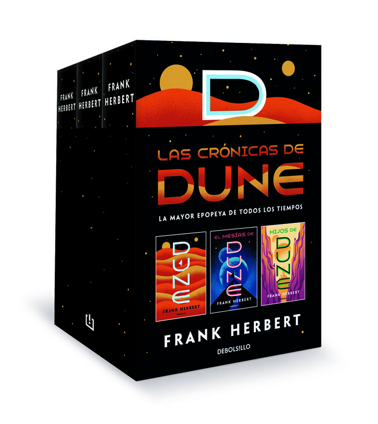 Las crónicas de Dune (pack con: Dune, El mesías de Dune, Hijos de Dune)