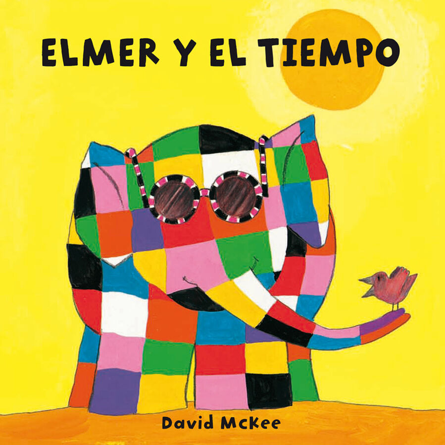 Elmer. Libro de cart&oacute;n - Elmer y el tiempo