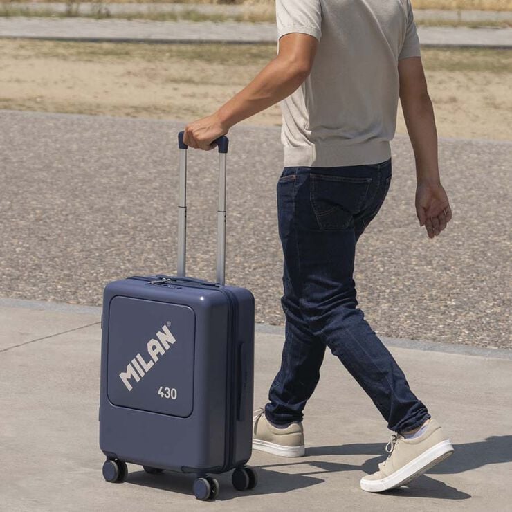 Trolley Cabina 550mm Milan 430 azul