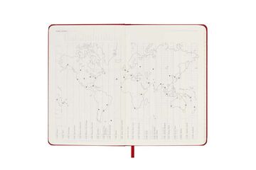 Agenda Moleskine 23 D/P Clas.Pocket Rojo
